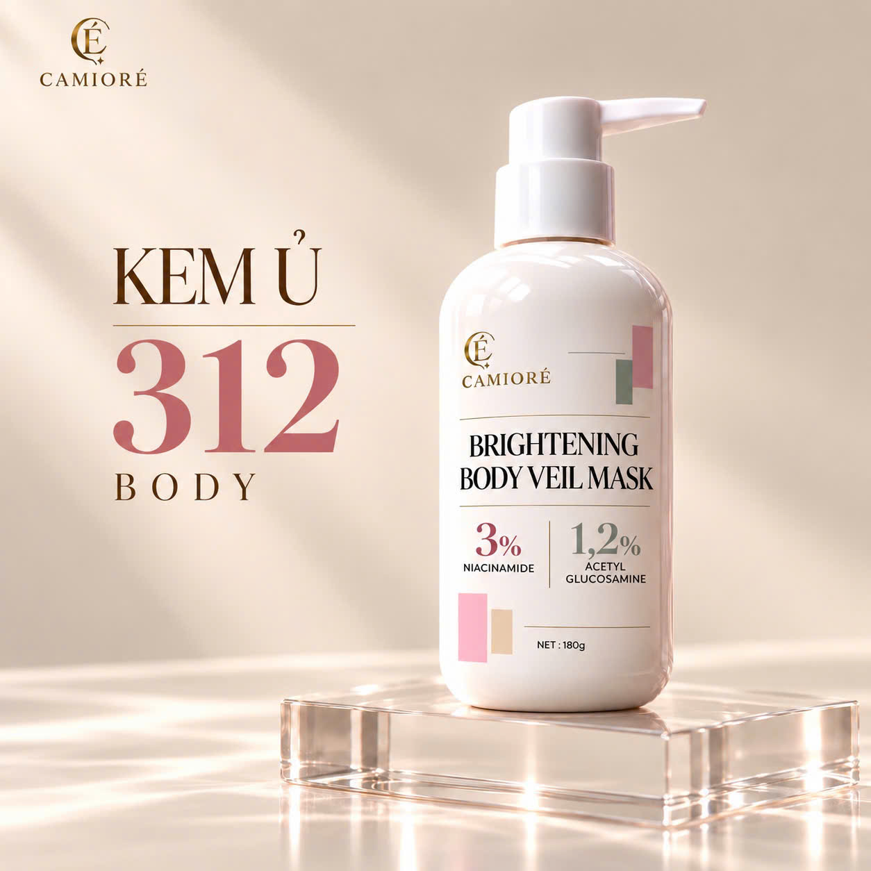 Kem Ủ Trắng Body 312