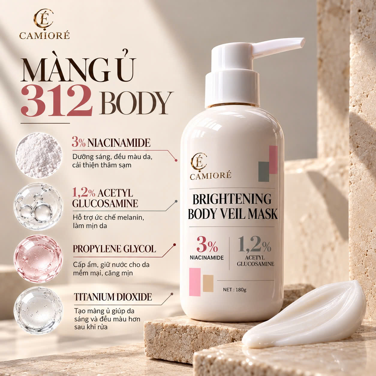 Combo Dưỡng Trắng Body Toàn Diện — ảnh 3